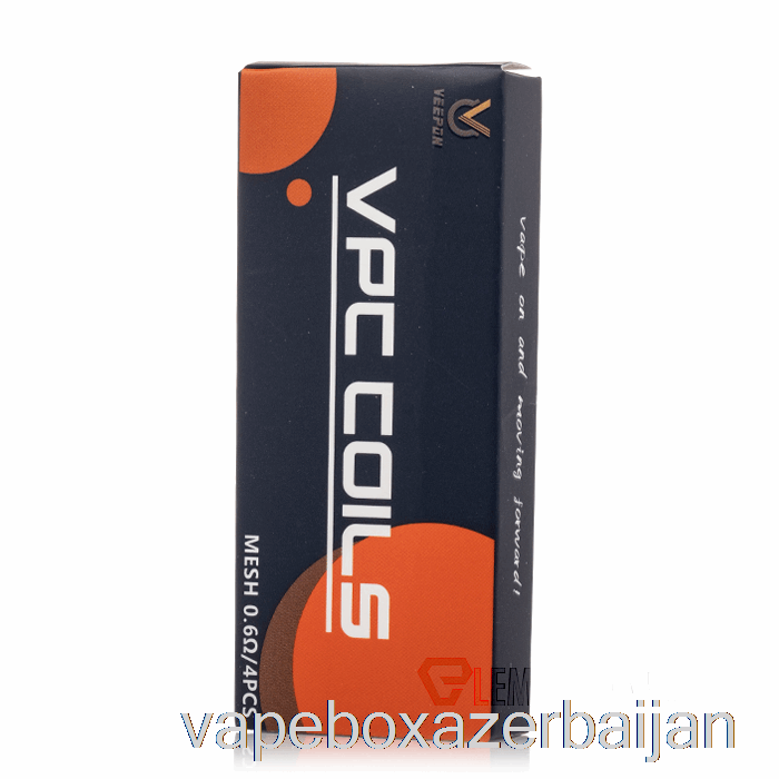 E-Juice Vape VEEPON VPC Replacement Coils 0.6ohm Mesh Coils